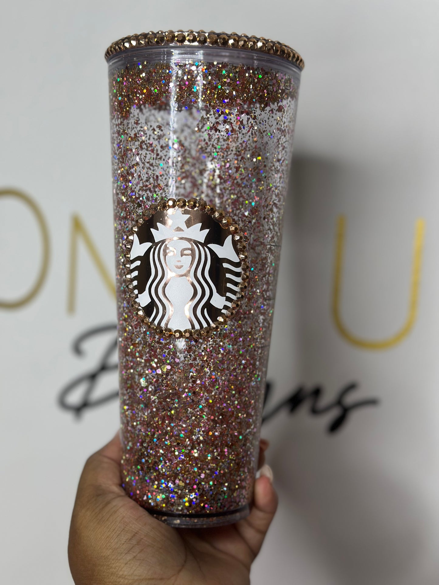 Rose Gold Tumbler